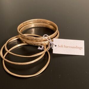 Soft Surroundings Elegant Gold Bracelets
